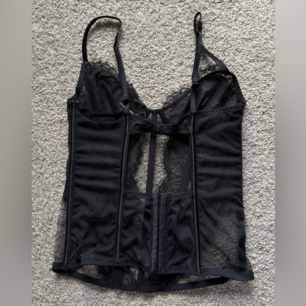 Victoria Secret Shine Strap Lace Corset